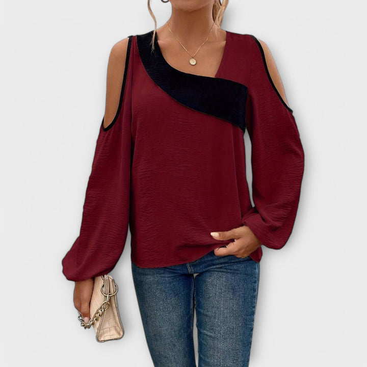 Scarlett | Blouse with square neckline