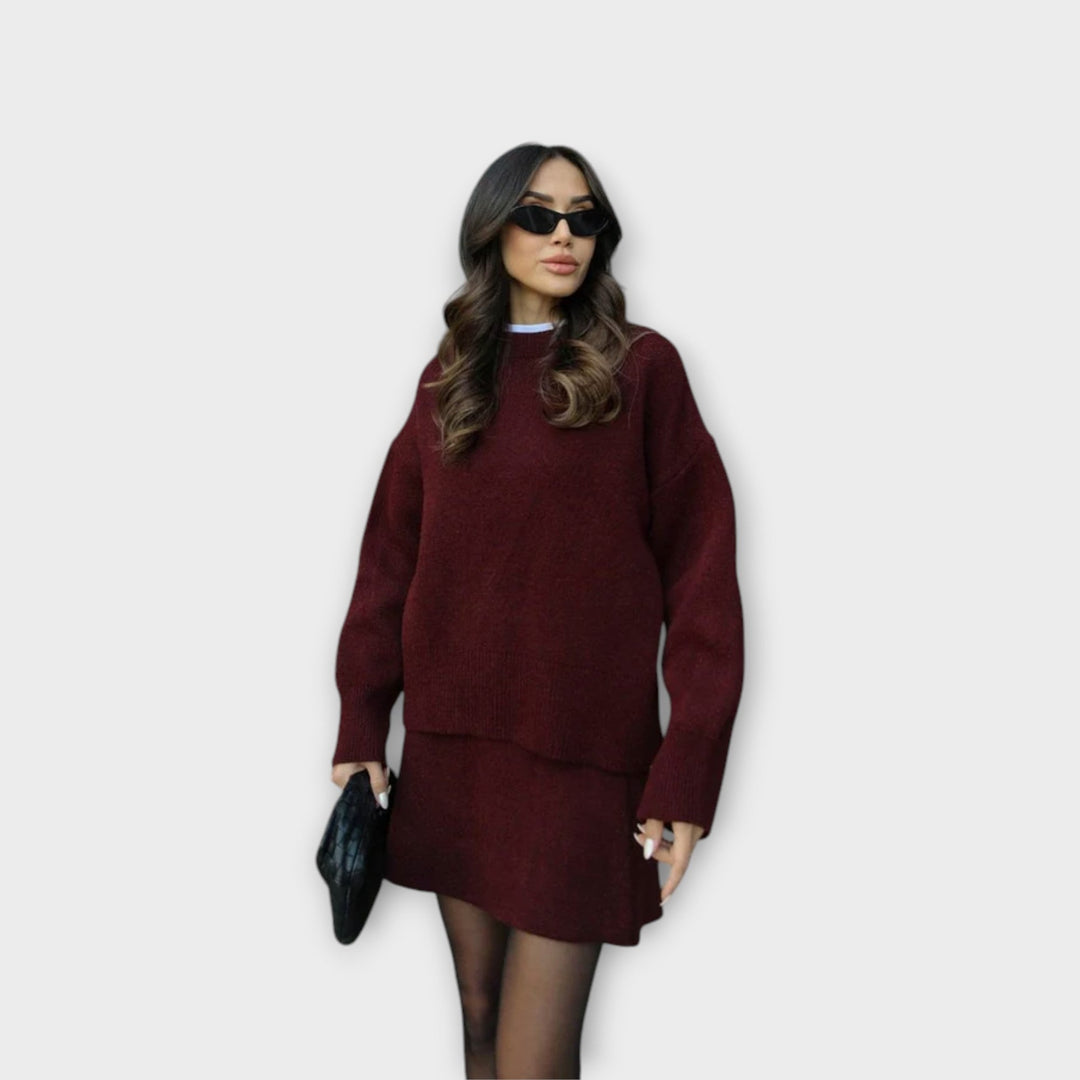 Carol – Casual Embroidered Co-ord Set