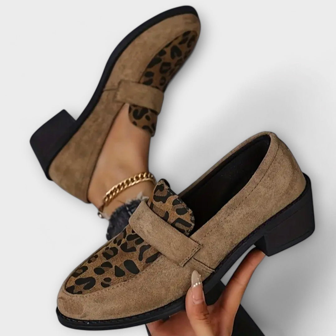 Camila - Stylish leopard print shoes