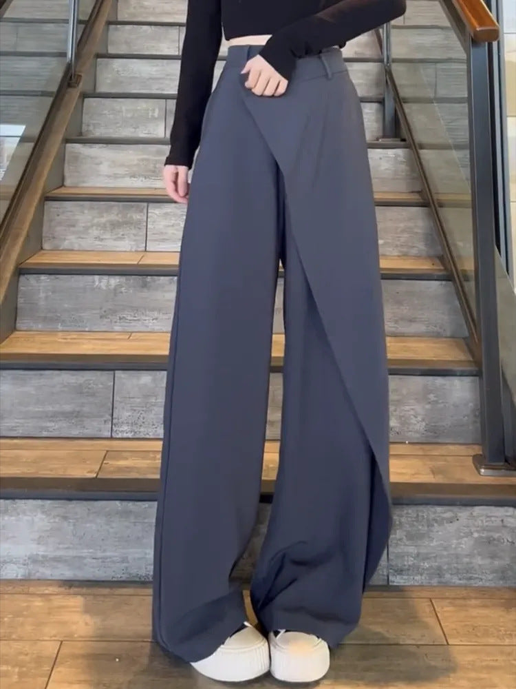 Lina | Irregular Wide-Leg Trousers