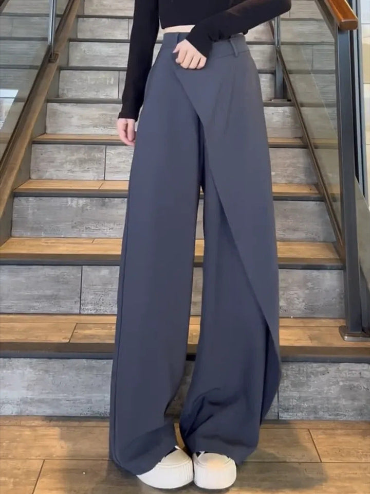 Lina | Irregular Wide-Leg Trousers