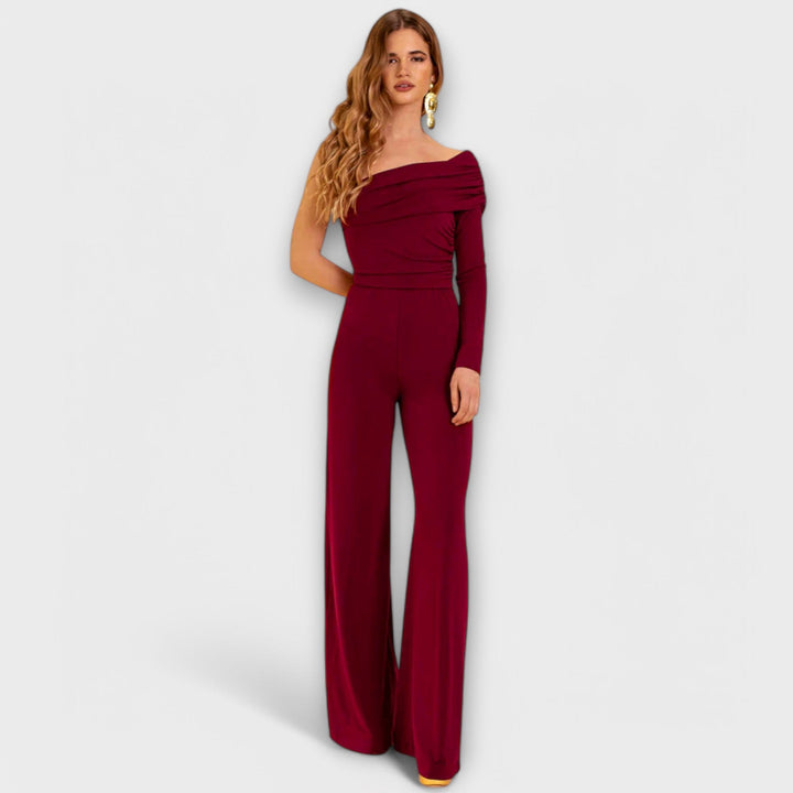Fiona | Elegant One-Shoulder Jumpsuit