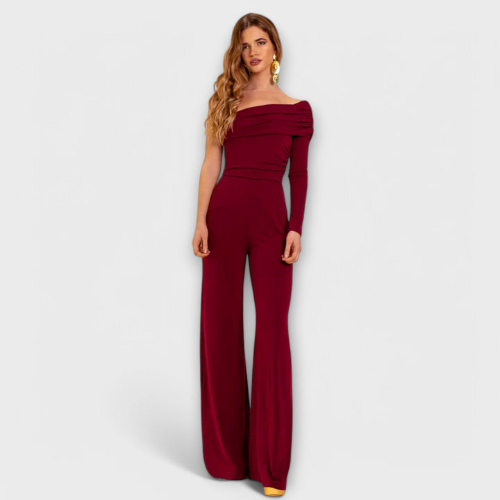 Fiona | Elegant One-Shoulder Jumpsuit