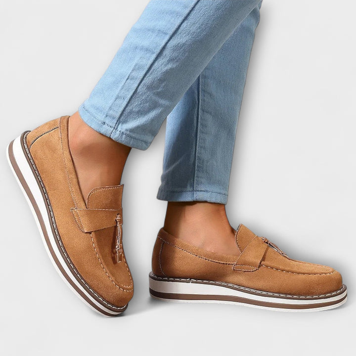 Ines - Casual round toe loafers