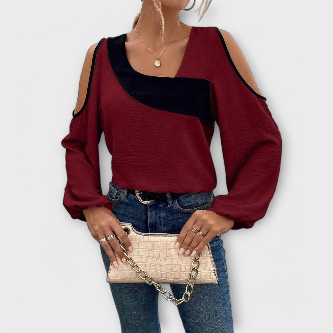Scarlett | Blouse with square neckline