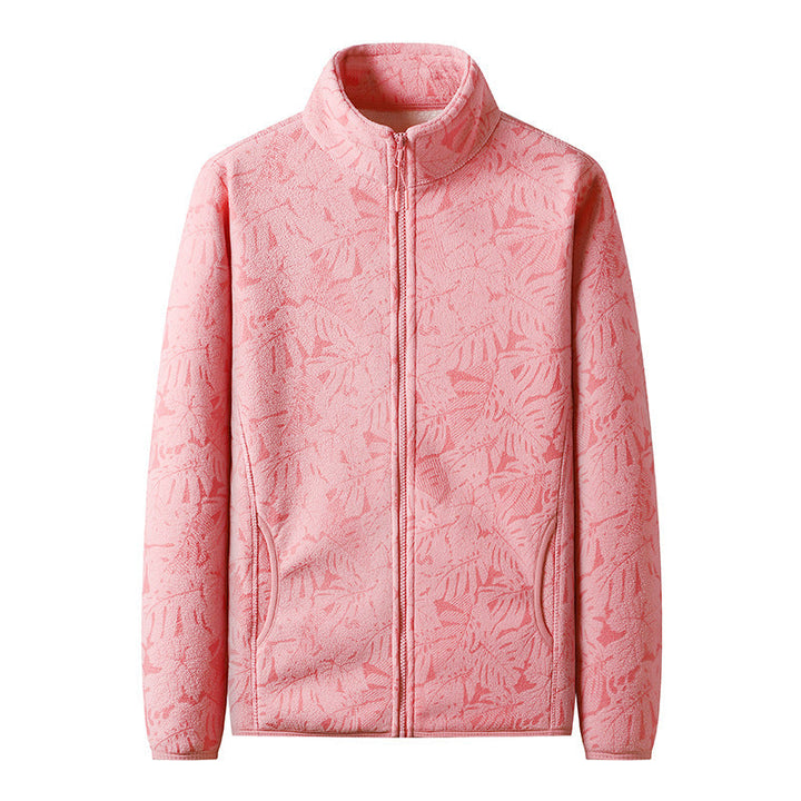 Kalla™ | Camo-Style Fleece Jacket with Shearling Lining
