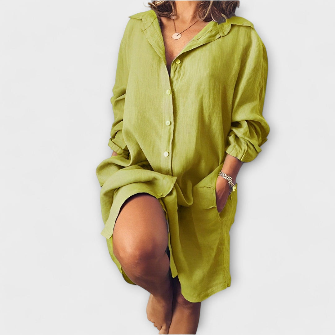 Joy | Casual linen blouse for everyday use