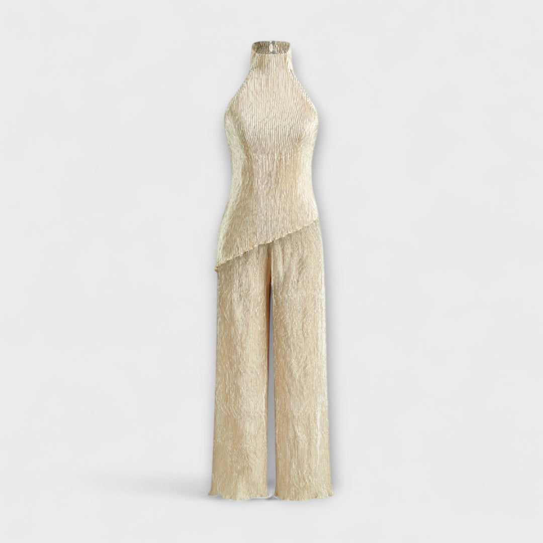 Pilarica – Pleated Asymmetric Co-Ord Set