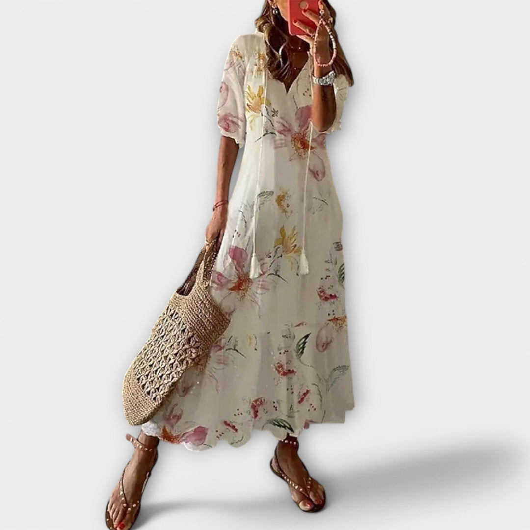 Bettina – Boho Maxi Dress