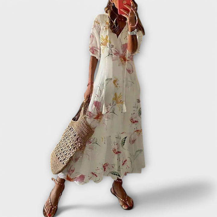 Bettina – Boho Maxi Dress