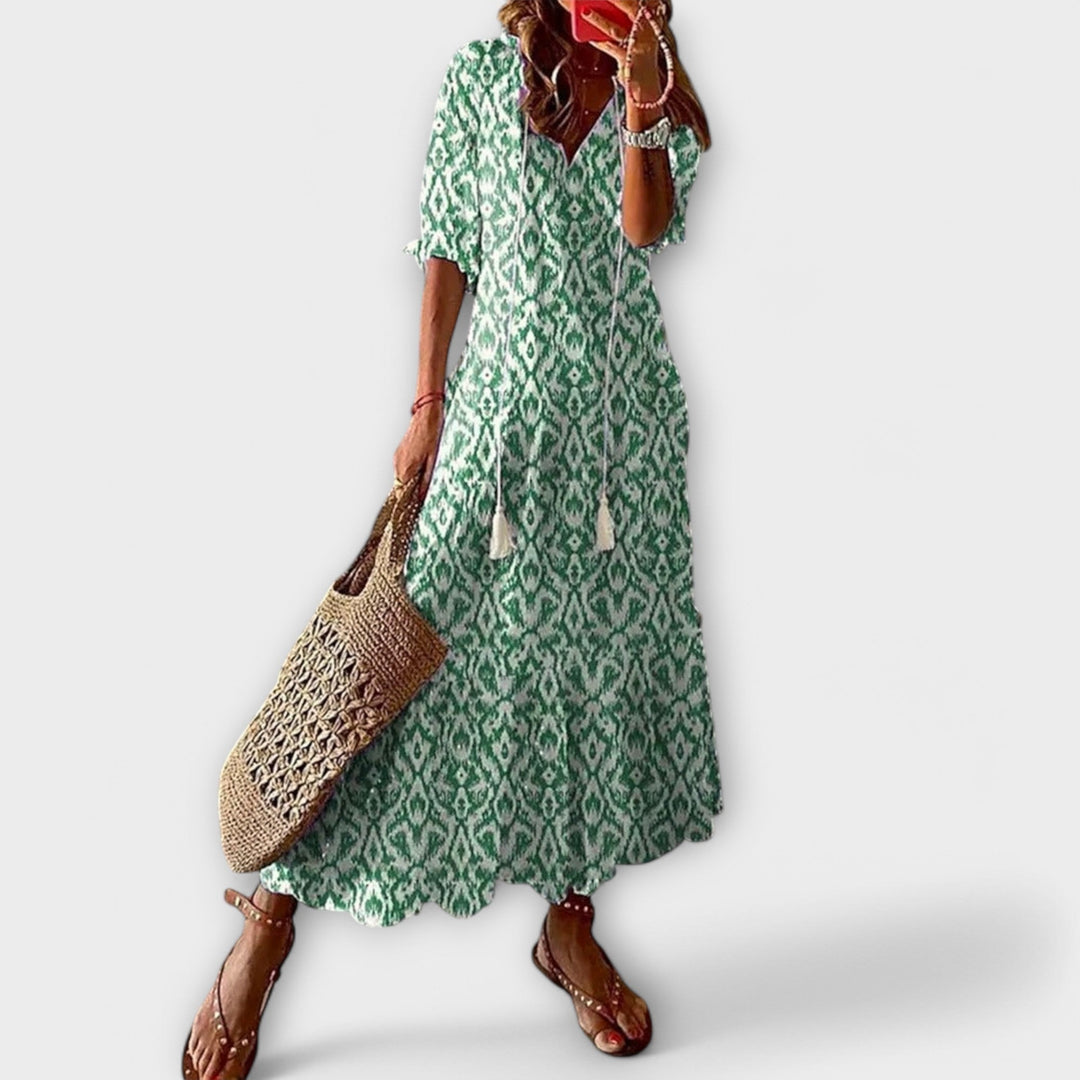 Bettina – Boho Maxi Dress