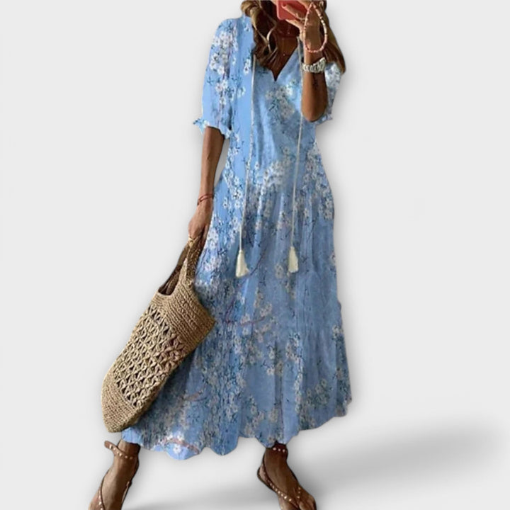 Bettina – Boho Maxi Dress