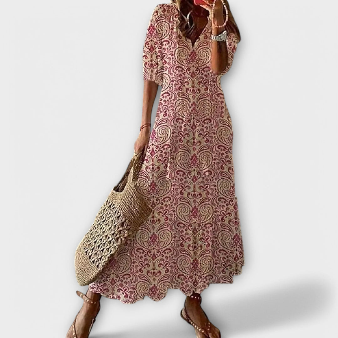 Bettina – Boho Maxi Dress