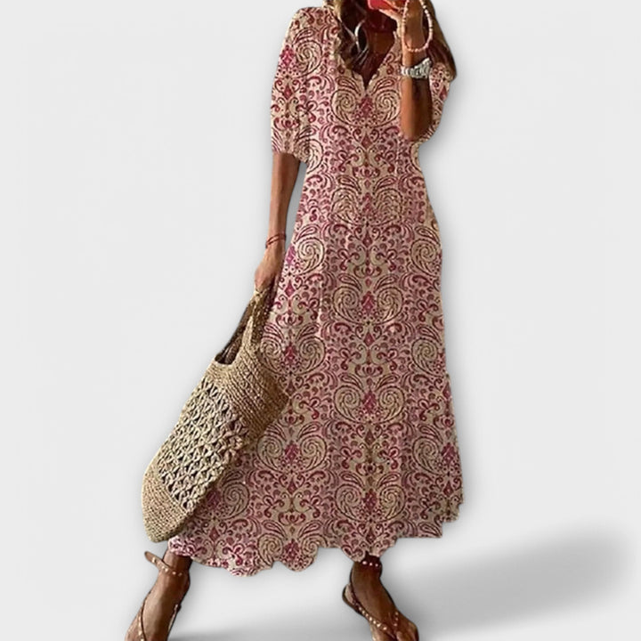 Bettina – Boho Maxi Dress