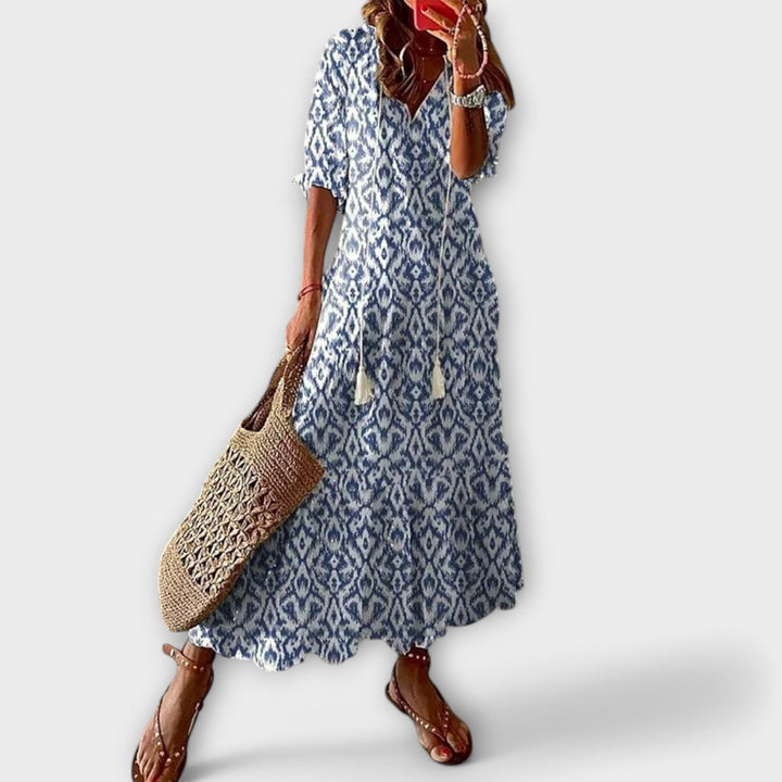 Bettina – Boho Maxi Dress