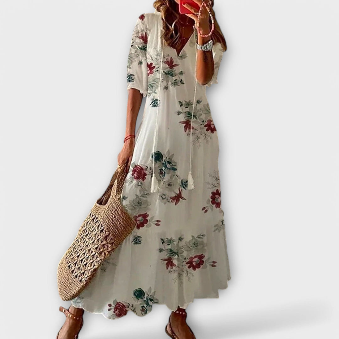 Bettina – Boho Maxi Dress