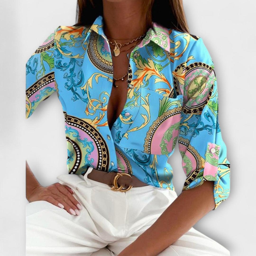 Joy | Blouse with classic collar