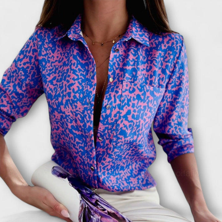Joy | Blouse with classic collar